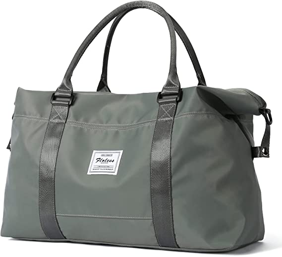 Travel Duffel Bag,Shoulder Weekender Overnight Bag-Army Green