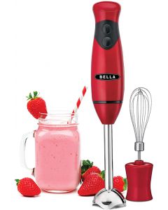 BELLA Immersion Hand Blender with Whisk Attachment