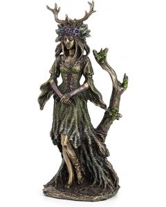 Guardian Goddess of The Trees Bronze Finished Statue