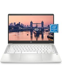 HP Chromebook 14 Laptop, Intel Celeron N4000 Processor