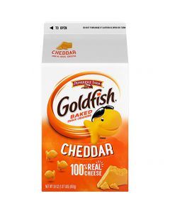 Pepperidge Farm Goldfish Crackers, Cheddar, 30 Oz Carton